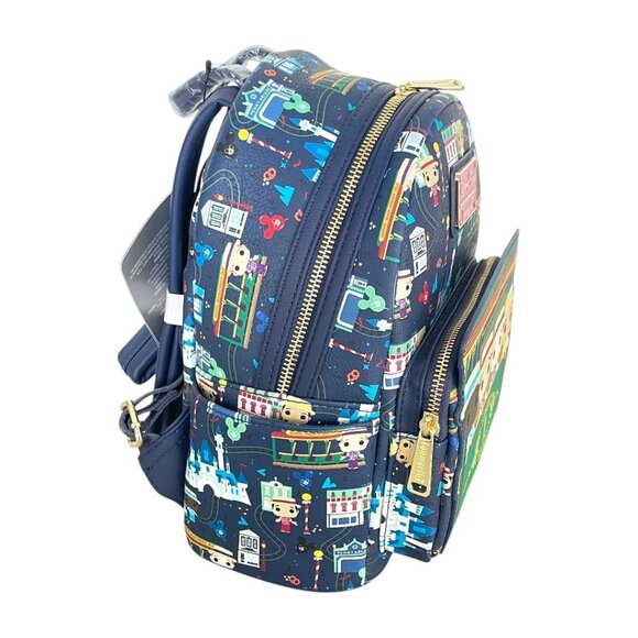Disney Parks Loungefly Dapper Dans Main Street USA Mini Backpack main image 7